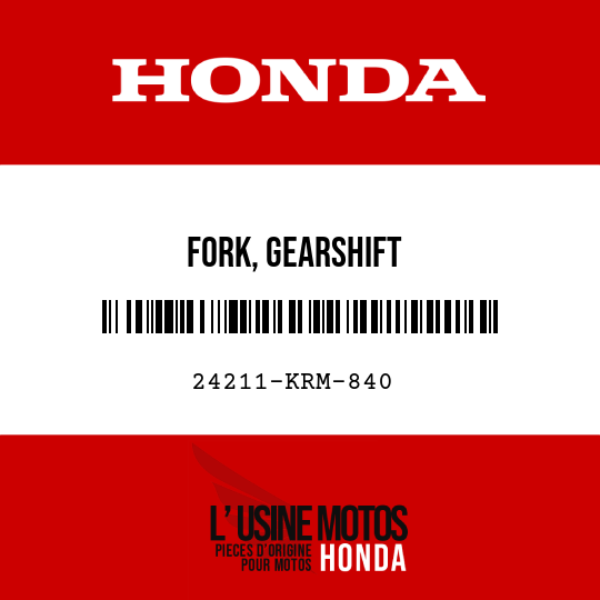 image de 24211-KRM-840 FORK, GEARSHIFT