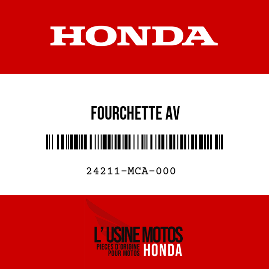 image de 24211-MCA-000 FOURCHETTE AV