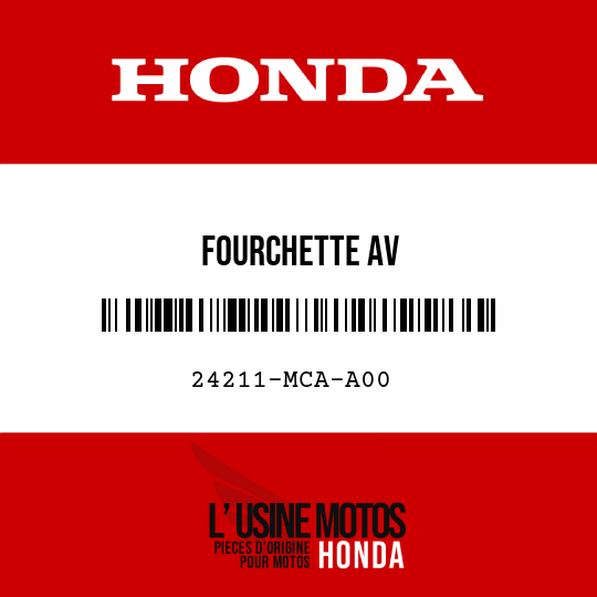 image de 24211-MCA-A00 FOURCHETTE AV