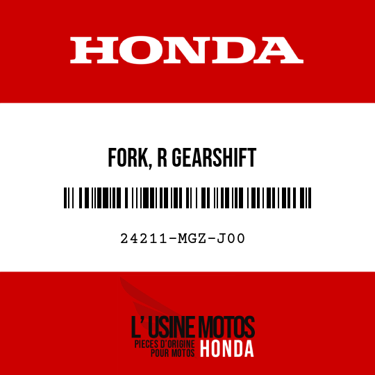 image de 24211-MGZ-J00 FORK, R GEARSHIFT