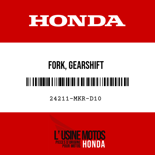 image de 24211-MKR-D10 FORK, GEARSHIFT