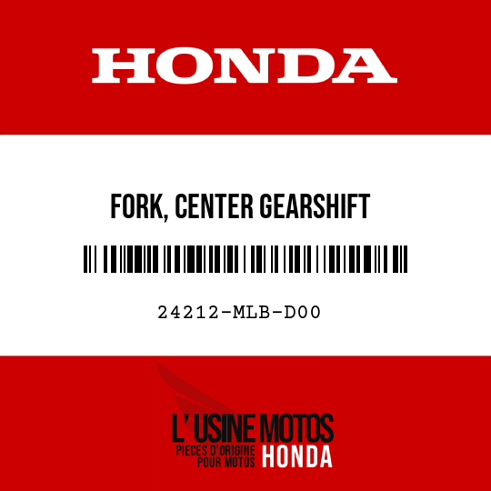 image de 24212-MLB-D00 FORK, CENTER GEARSHIFT