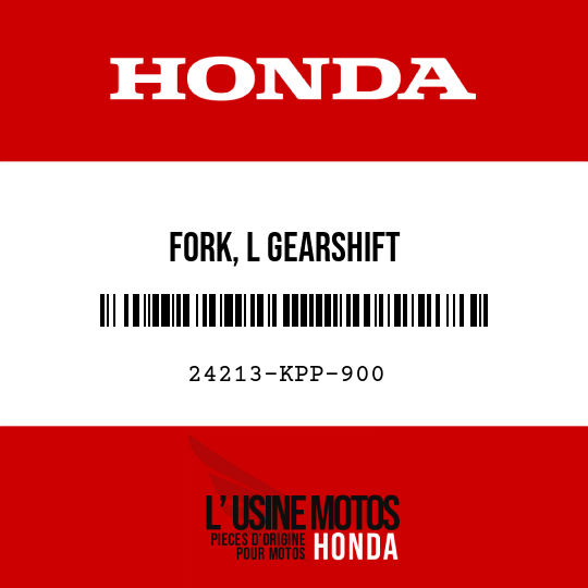 image de 24213-KPP-900 FORK, L GEARSHIFT