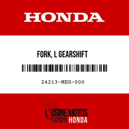 image de 24213-MEG-000 FORK, L GEARSHIFT