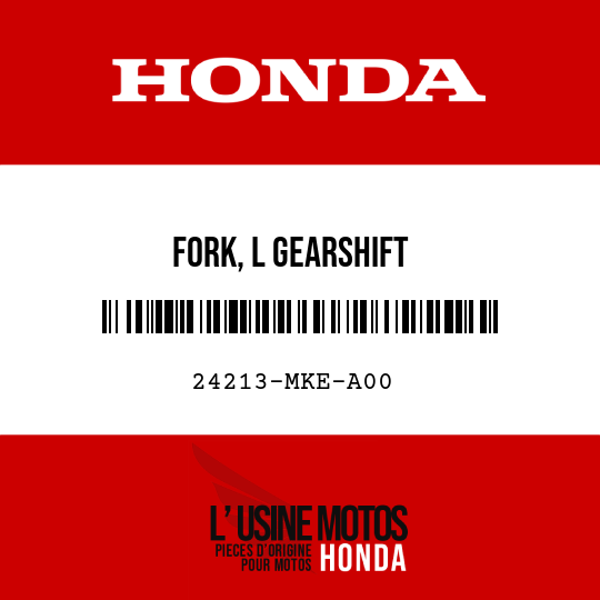 image de 24213-MKE-A00 FORK, L GEARSHIFT