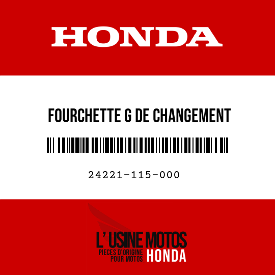 image de 24221-115-000 FOURCHETTE G DE CHANGEMENT DEVITESSE