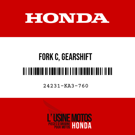 image de 24231-KA3-760 FORK C, GEARSHIFT