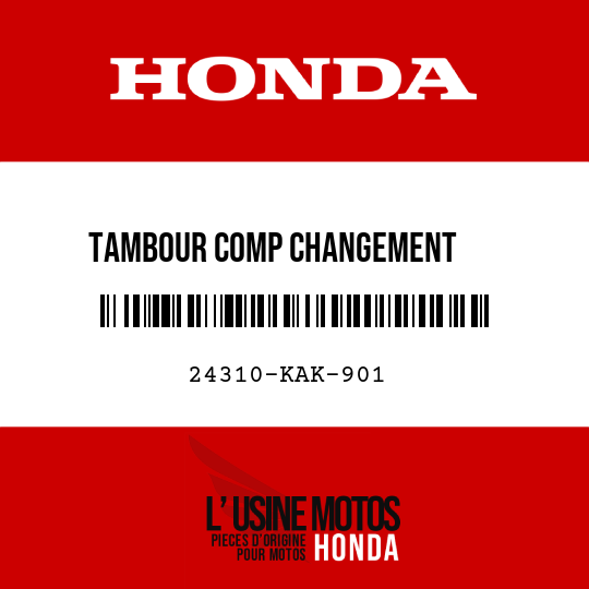 image de 24310-KAK-901 TAMBOUR COMP CHANGEMENT      VITESSE