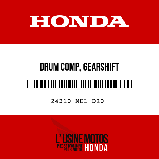image de 24310-MEL-D20 DRUM COMP, GEARSHIFT