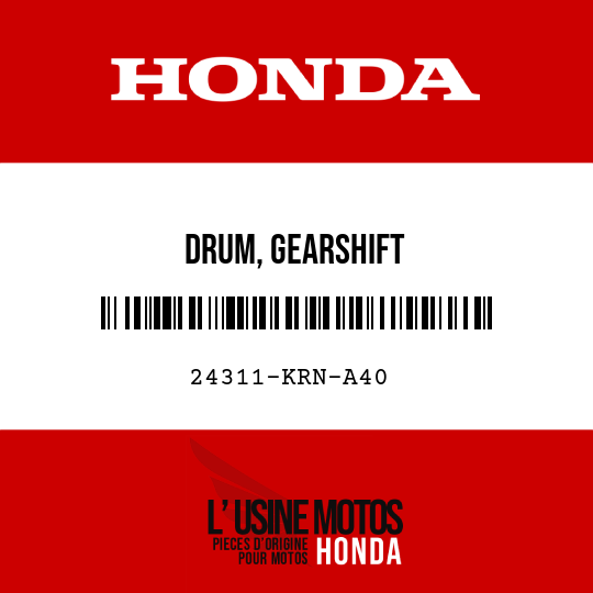image de 24311-KRN-A40 DRUM, GEARSHIFT