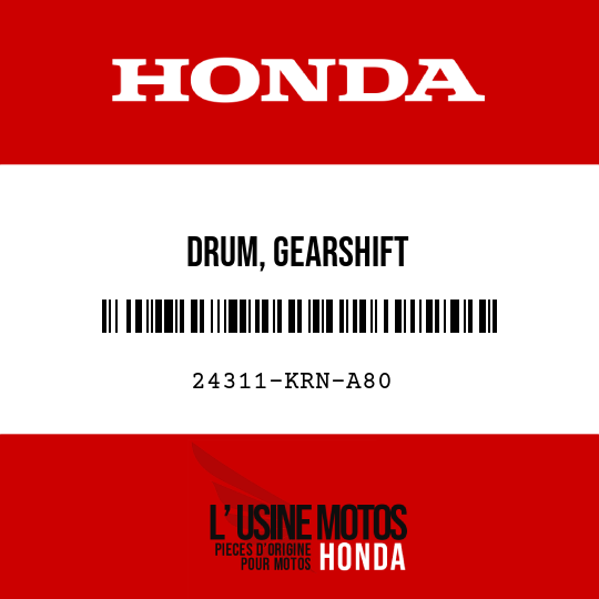 image de 24311-KRN-A80 DRUM, GEARSHIFT
