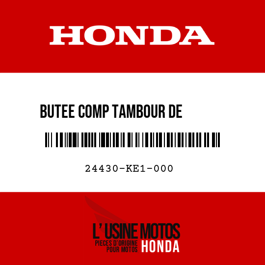 image de 24430-KE1-000 BUTEE COMP TAMBOUR DE        CHANGEMENT DE VITESSE