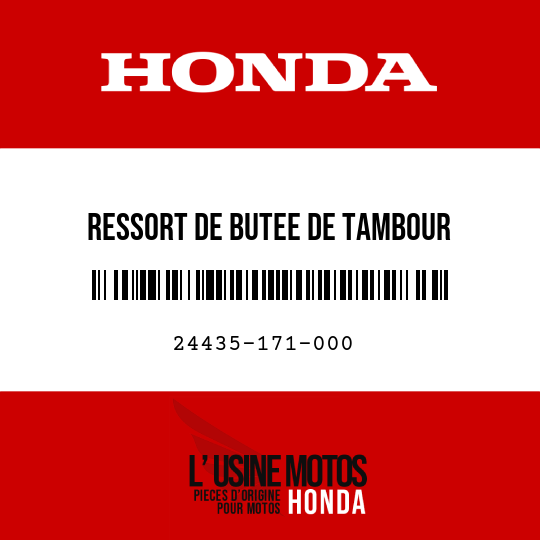 image de 24435-171-000 RESSORT DE BUTEE DE TAMBOUR CHANGEMENT
