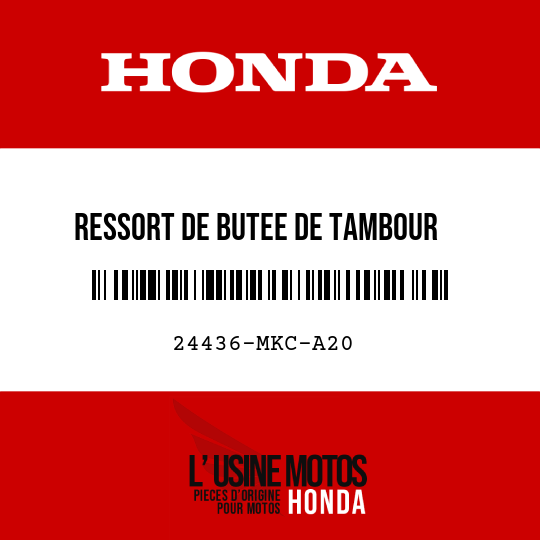 image de 24436-MKC-A20 RESSORT DE BUTEE DE TAMBOUR   CHANGEMENT