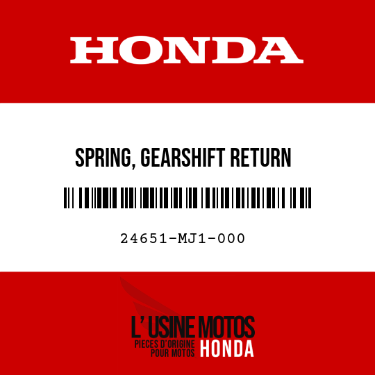 image de 24651-MJ1-000 SPRING, GEARSHIFT RETURN