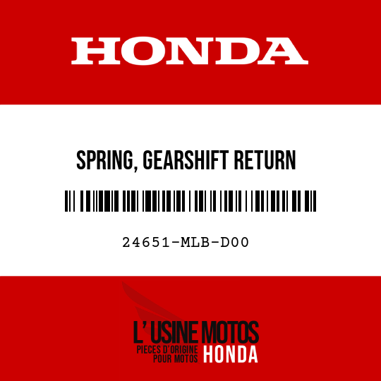 image de 24651-MLB-D00 SPRING, GEARSHIFT RETURN