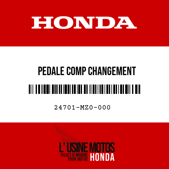 image de 24701-MZ0-000 PEDALE COMP CHANGEMENT