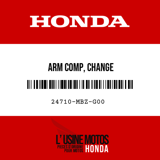 image de 24710-MBZ-G00 ARM COMP, CHANGE
