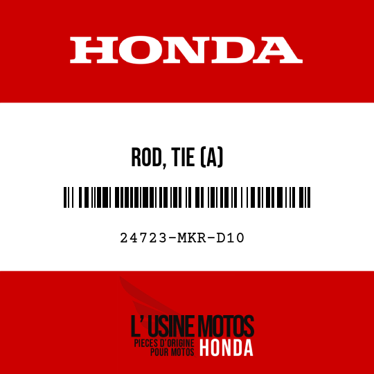 image de 24723-MKR-D10 ROD, TIE (A)