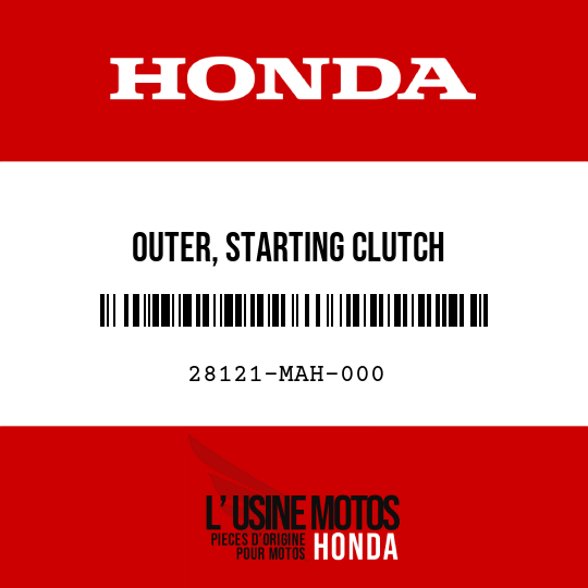 image de 28121-MAH-000 OUTER, STARTING CLUTCH