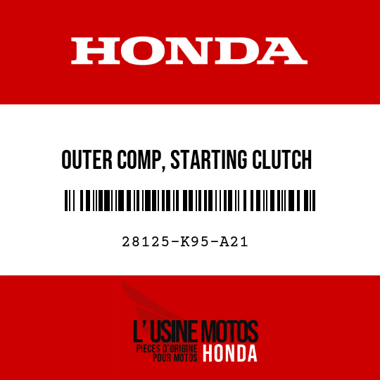 image de 28125-K95-A21 OUTER COMP, STARTING CLUTCH