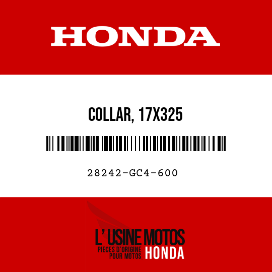 image de 28242-GC4-600 COLLAR, 17X325