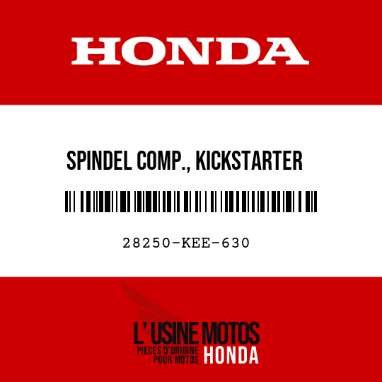 image de 28250-KEE-630 SPINDEL COMP., KICKSTARTER
