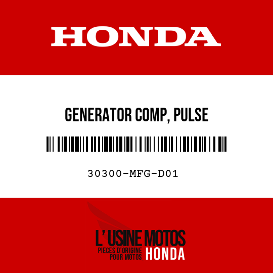 image de 30300-MFG-D01 GENERATOR COMP, PULSE