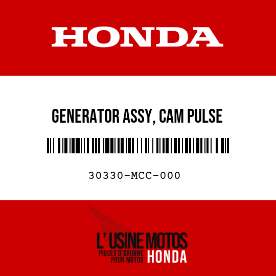 image de 30330-MCC-000 GENERATOR ASSY, CAM PULSE
