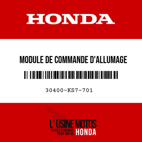 image de 30400-KS7-701 MODULE DE COMMANDE D'ALLUMAGE