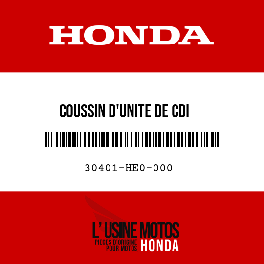 image de 30401-HE0-000 COUSSIN D'UNITE DE CDI