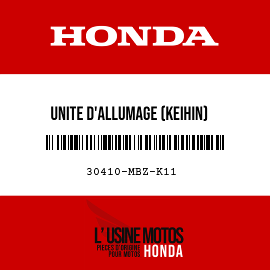 image de 30410-MBZ-K11 UNITE D'ALLUMAGE (KEIHIN)