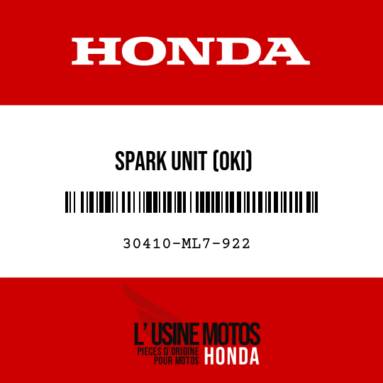 image de 30410-ML7-922 SPARK UNIT (OKI)