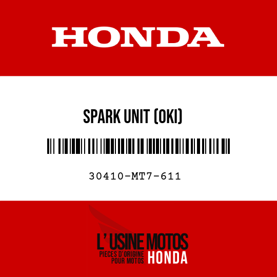 image de 30410-MT7-611 SPARK UNIT (OKI)