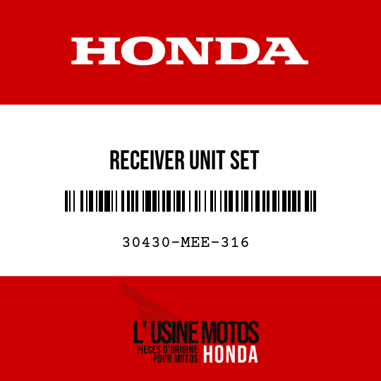 image de 30430-MEE-316 RECEIVER UNIT SET