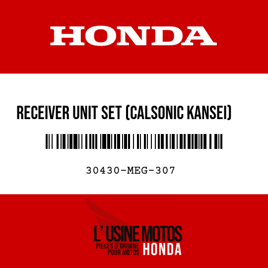 image de 30430-MEG-307 RECEIVER UNIT SET (CALSONIC KANSEI)