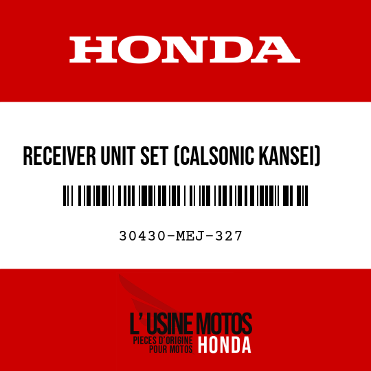 image de 30430-MEJ-327 RECEIVER UNIT SET (CALSONIC KANSEI)