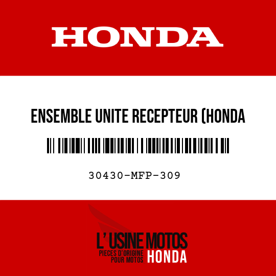 image de 30430-MFP-309 ENSEMBLE UNITE RECEPTEUR (HONDA LOCK)