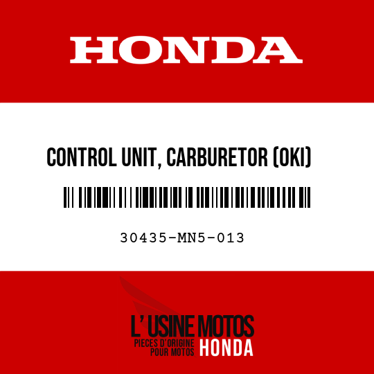 image de 30435-MN5-013 CONTROL UNIT, CARBURETOR (OKI)