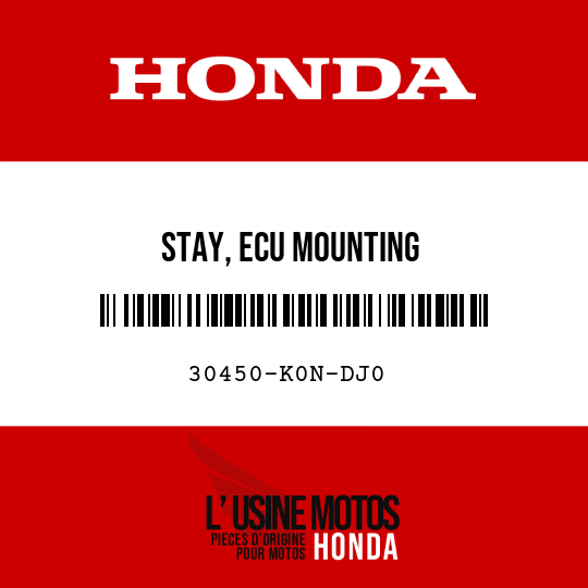 image de 30450-K0N-DJ0 STAY, ECU MOUNTING