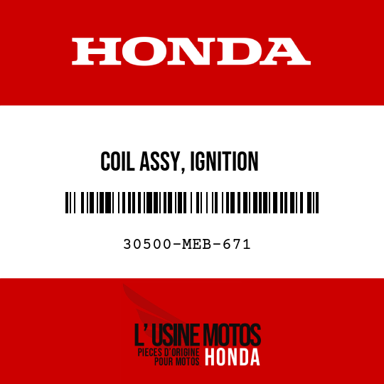 image de 30500-MEB-671 COIL ASSY, IGNITION