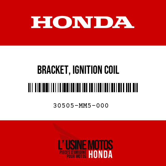 image de 30505-MM5-000 BRACKET, IGNITION COIL