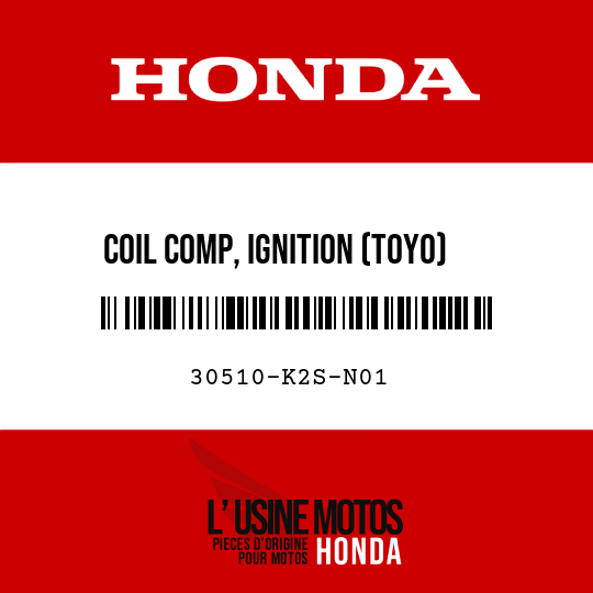 image de 30510-K2S-N01 COIL COMP, IGNITION (TOYO)