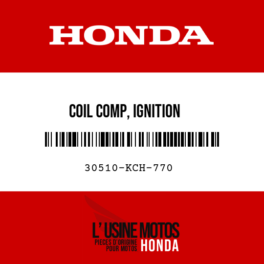 image de 30510-KCH-770 COIL COMP, IGNITION