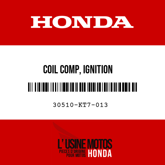 image de 30510-KT7-013 COIL COMP, IGNITION