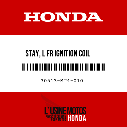 image de 30513-MT4-010 STAY, L FR IGNITION COIL
