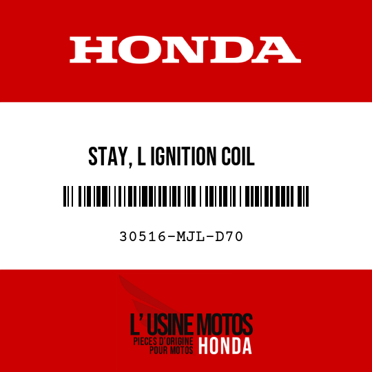 image de 30516-MJL-D70 STAY, L IGNITION COIL