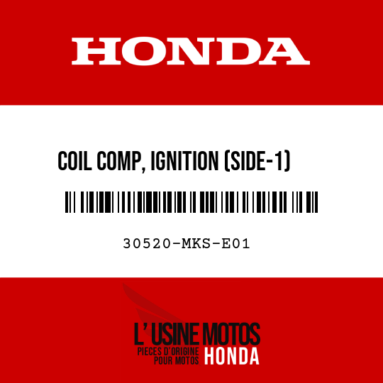 image de 30520-MKS-E01 COIL COMP, IGNITION (SIDE-1)