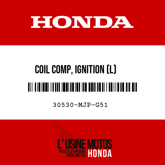 image de 30530-MJP-G51 COIL COMP, IGNITION (L)