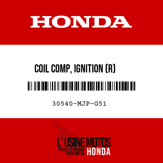 image de 30540-MJP-G51 COIL COMP, IGNITION (R)